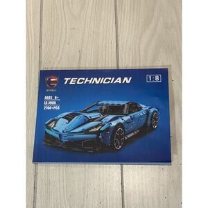 Technician LE-J906 1:8 Scale model Corvette 2700+ Pieces Manual Only
